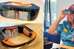 استفاده از عینک هوشمند در معاینه بیماران
